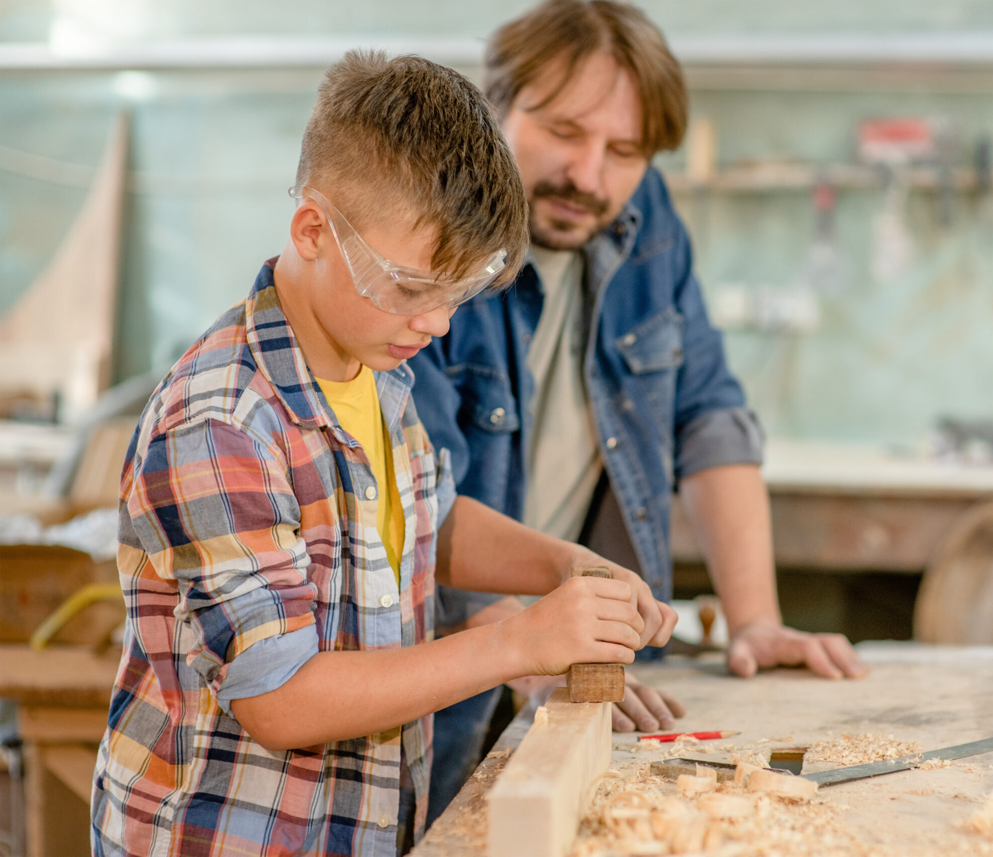 Nauka praktyczna zawodu w zakładzie stolarskim